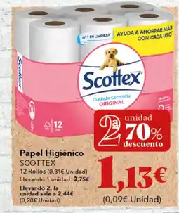 Gadis SCOTTEX Papel Higienico oferta