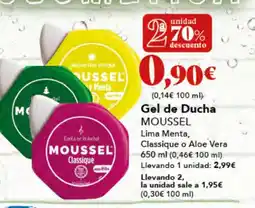 Gadis MOUSSEL Gel de Ducha oferta