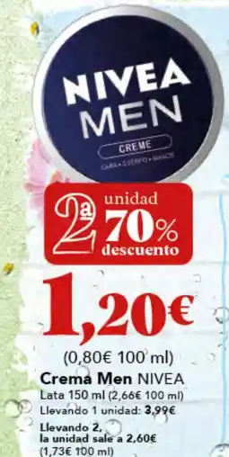Gadis NIVEA Crema Men oferta
