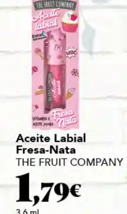 Gadis THE FRUIT COMPANY Acelle labial Fresa Mala oferta