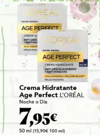 Gadis L'ORÉAL Crema Hidratante Age Perfect oferta