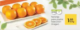 Aliprox Naranja para postre Selección Gragon oferta