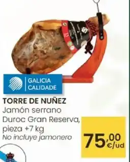 Aliprox TORRE DE NUÑEZ Jamón serrano oferta