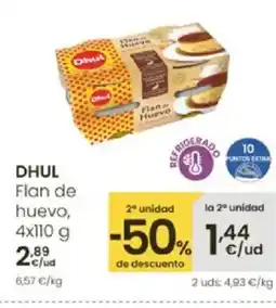 Aliprox DHUL Flan de huevo oferta