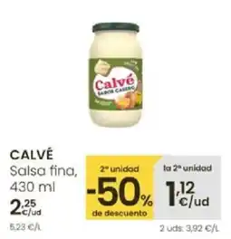 Aliprox CALVÉ Salsa fina oferta