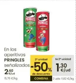 Aliprox PRINGLES En los aperitivos oferta