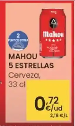 Aliprox MAHOU 5 ESTRELLAS Cerveza oferta