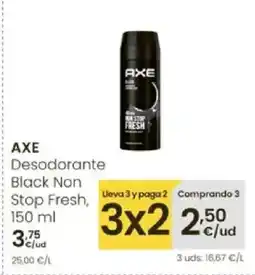 Aliprox AXE Desodorante Black Non Stop Fresh oferta