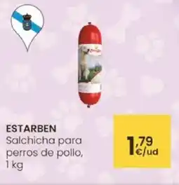 Aliprox ESTARBEN Salchicha para perros de pollo oferta