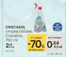 Aliprox CRISTASOL Limpiacristales Cristalino oferta