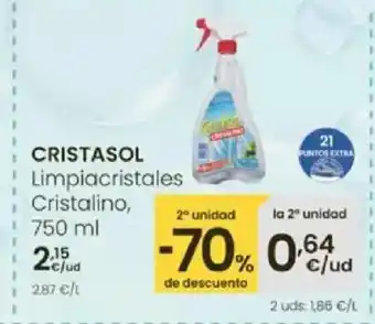 Aliprox CRISTASOL Limpiacristales Cristalino oferta