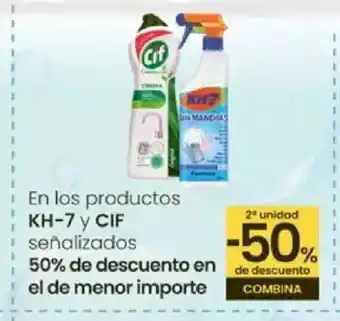 Aliprox KH-7 y CIF En los productos oferta