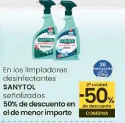 Aliprox SANYTOL En los limpiadores desinfectantes oferta
