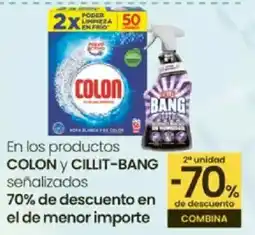 Aliprox COLON Y CILLINT BANG En los productos oferta