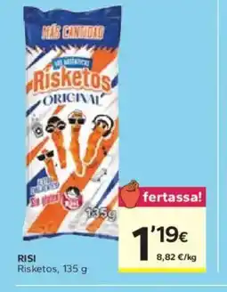 Caprabo RISI Risketos oferta