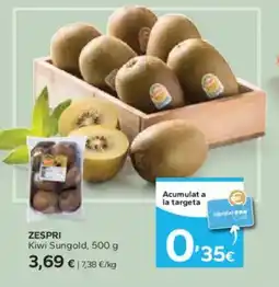 Caprabo ZESPRI Kiwi Sungold oferta