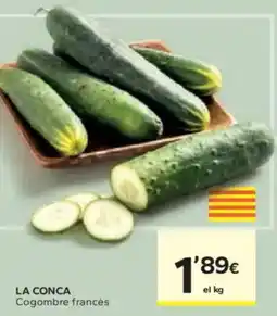 Caprabo LA CONCA Cogombre francès oferta