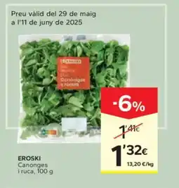 Caprabo EROSKI Canonges i ruca oferta