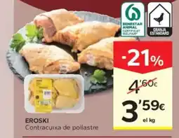 Caprabo EROSKI Contracuixa de pollastre oferta