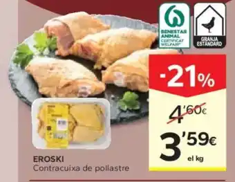 Caprabo EROSKI Contracuixa de pollastre oferta
