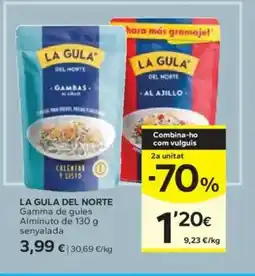 Caprabo LA GULA DEL NORTE Gamma de gules Alminuto oferta