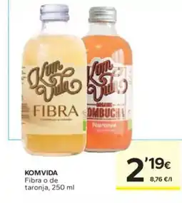 Caprabo KOMVIDA Fibra o de taronja oferta