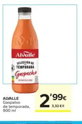 Caprabo ALVALLE Gaspatxo de temporada oferta