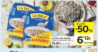 Caprabo LA GULA DEL NORTE Gules congelades oferta