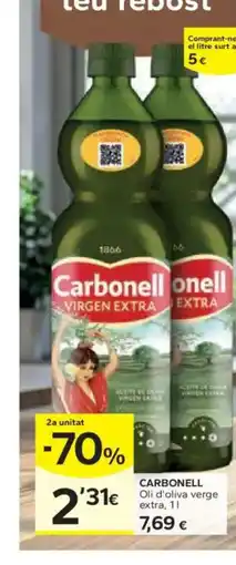 Caprabo CARBONELL Oli d'oliva verge oferta