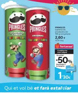 Caprabo PRINGLES Gamma de productes oferta