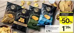 Caprabo LAY'S Gamma de productes Gourmet senyalada oferta