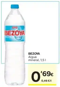 Caprabo BEZOYA Aigua mineral oferta