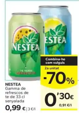Caprabo NESTEA Gamma de refrescos oferta