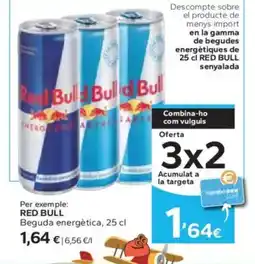 Caprabo RED BULL Beguda energètica oferta
