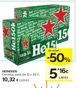 Caprabo HEINEKEN Cervesa oferta