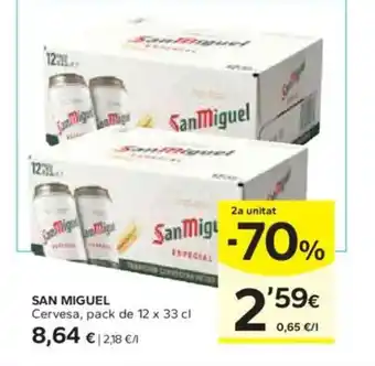 Caprabo SAN MIGUEL Cervesa oferta