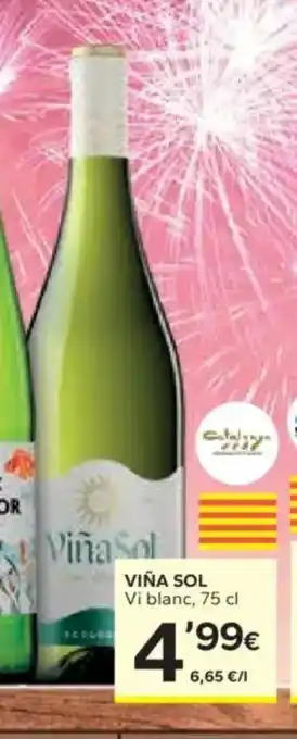 Caprabo VIÑA SOL Vi blanc oferta