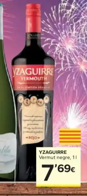 Caprabo YZAGUIRRE Vermut negre oferta