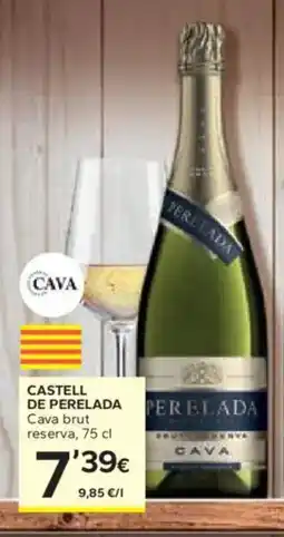 Caprabo CASTELL DE PERELADA Cava brut reserva oferta