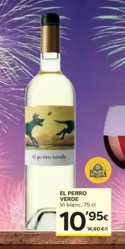 Caprabo EL PERRO VERDE Vi blanc oferta