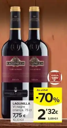 Caprabo LAGUNILLA Vi negre criança oferta