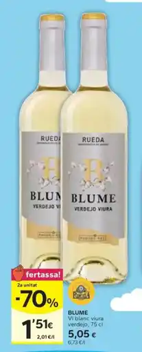 Caprabo BLUME Vi blanc viura oferta