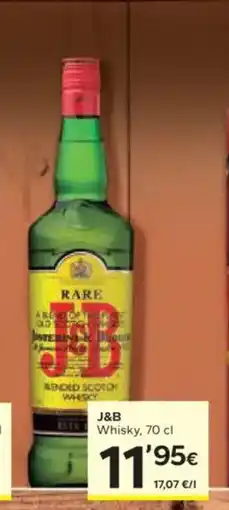 Caprabo J&B Whisky oferta