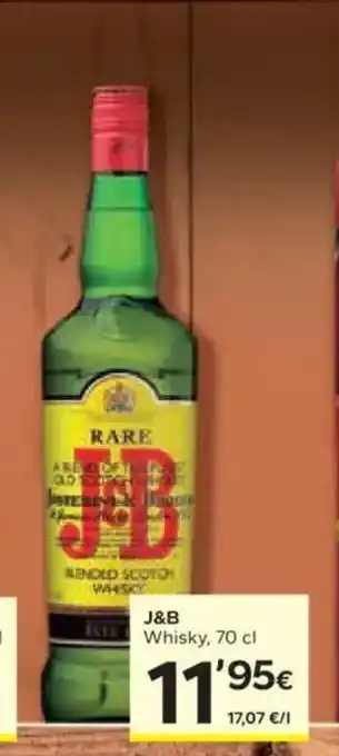 Caprabo J&B Whisky oferta