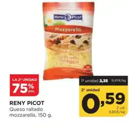 Alimerka RENY PICOT Queso rallado mozzarella oferta