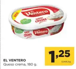 Alimerka EL VENTERO Queso crema oferta