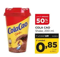 Alimerka COLA CAO Shake oferta