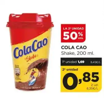 Alimerka COLA CAO Shake oferta