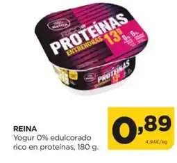 Alimerka REINA Yogur 0% edulcorado oferta