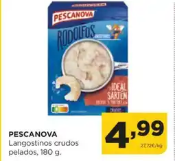 Alimerka PESCANOVA Langostinos crudos pelados oferta